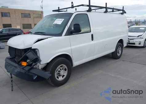 2015 Chevrolet Express 2500 Work Van from USA, damaged, VIN 1GCWGFCGXF1284824